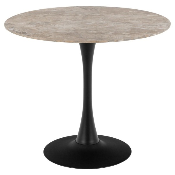 Stół Malta polerowana ceramika brąz Aberta - ACTONA